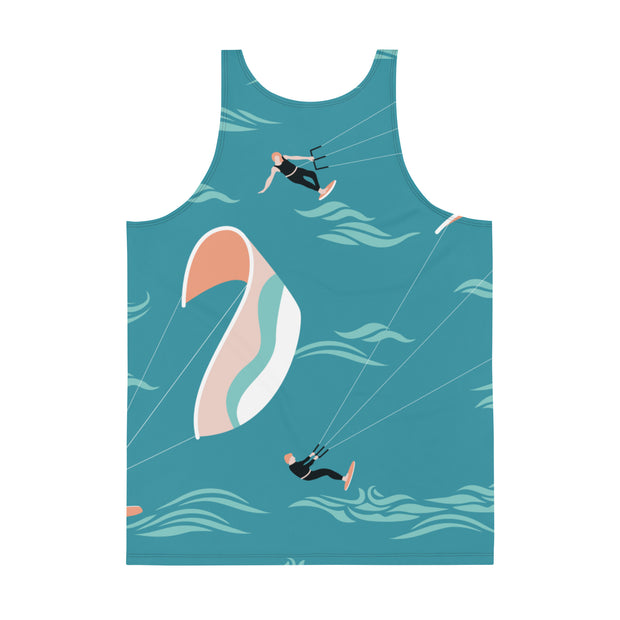 THINK F1RST UNISEX SEA PREMIUM TANK TOP