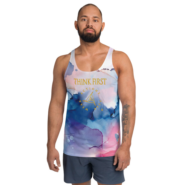 THINK F1RST UNISEX PREMIUM TANK TOP