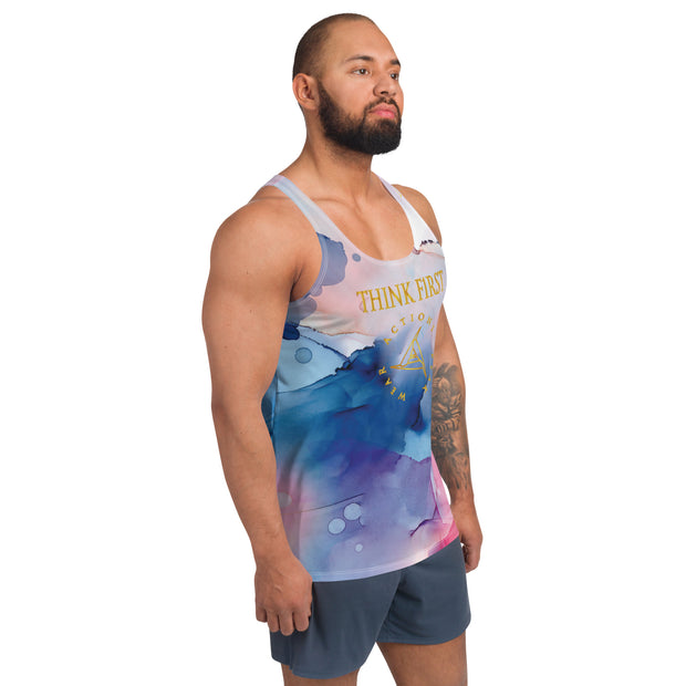 THINK F1RST UNISEX PREMIUM TANK TOP