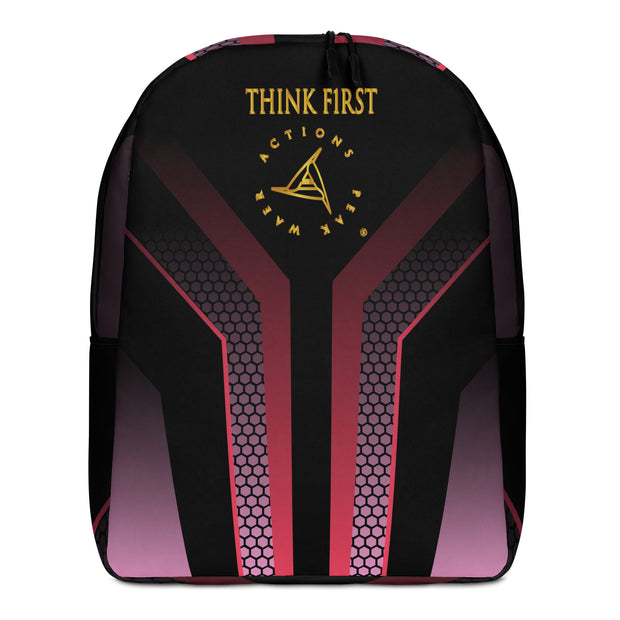 THINK F1RST 2024 GEOMETRIC MINIMALIST BACKPACK