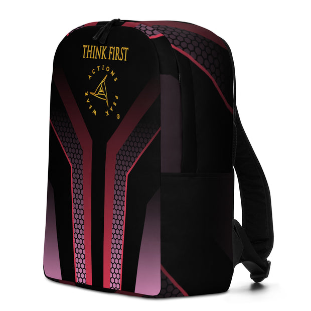 THINK F1RST 2024 GEOMETRIC MINIMALIST BACKPACK