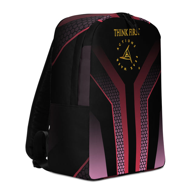 THINK F1RST 2024 GEOMETRIC MINIMALIST BACKPACK