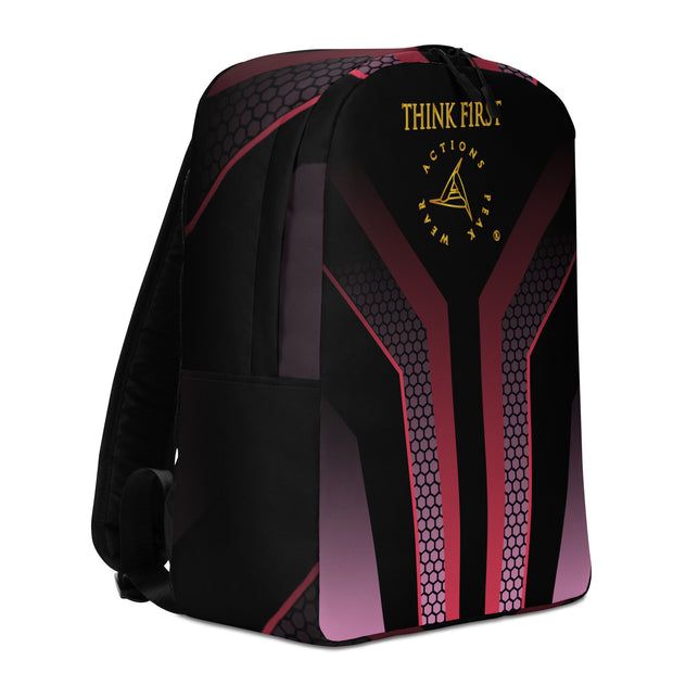 THINK F1RST 2024 GEOMETRIC MINIMALIST BACKPACK