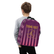 THINK F1RST 2024 STRIPES MINIMALIST BACKPACK