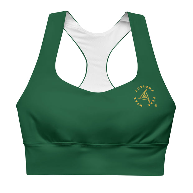 GREEN SPORTS BRA