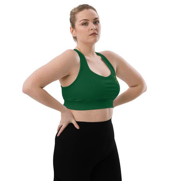 GREEN SPORTS BRA