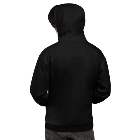 THINK F1RST UNISEX BLACK HOODIE