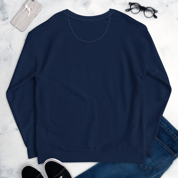 THINK F1RST UNISEX NAVY SWEATSHIRT