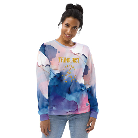 THINK F1RST UNISEX PREMIUM SWEATSHIRT