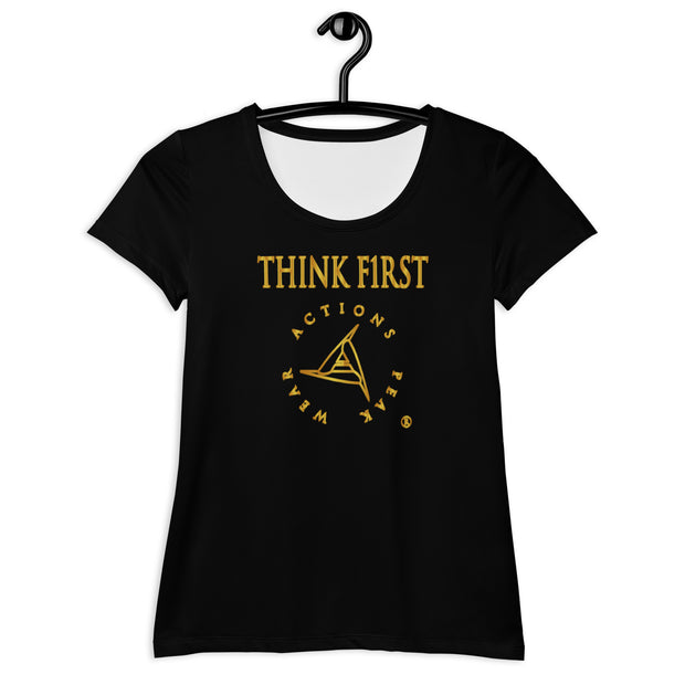 THINK F1RST BLACK TEE