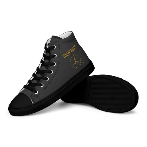 THINK F1RST 2024 ECLIPSE UNISEX HIGH TOP CANVAS SHOES