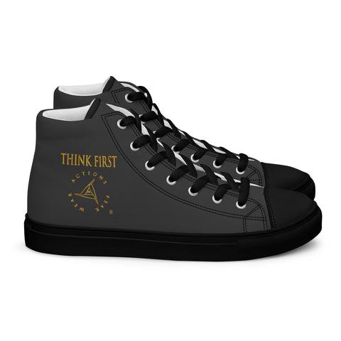 THINK F1RST 2024 ECLIPSE UNISEX HIGH TOP CANVAS SHOES