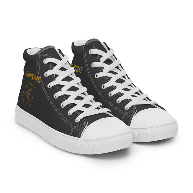 THINK F1RST 2025 ECLIPSE UNISEX HIGH TOP CANVAS SHOES