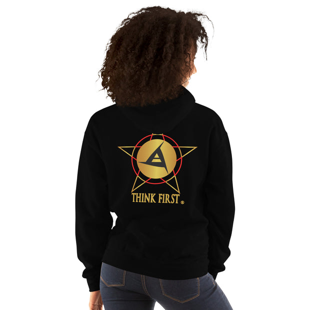 THINK F1RST UNISEX HOODIE