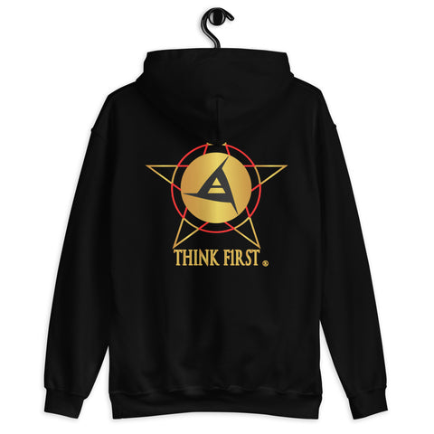 THINK F1RST UNISEX HOODIE