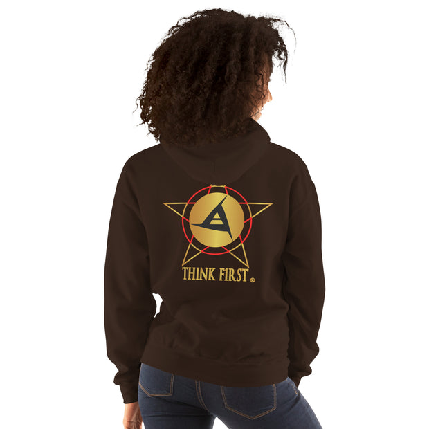 THINK F1RST UNISEX HOODIE