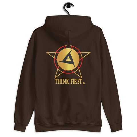 THINK F1RST UNISEX HOODIE