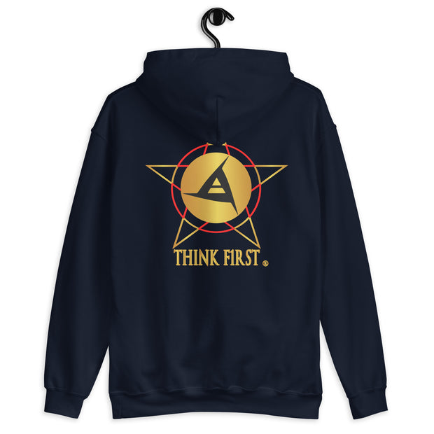 THINK F1RST UNISEX HOODIE