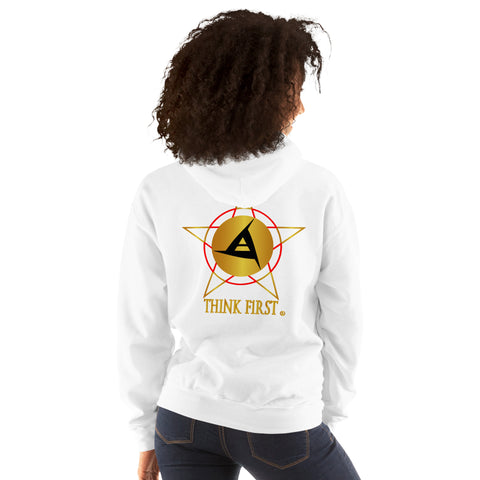 THINK F1RST UNISEX HOODIE